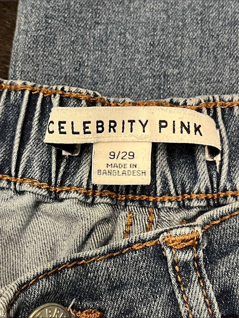 Celebrity Pink Mid-rise Wide Leg Jeans - Picture 5 of 10